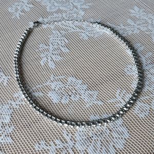 Silver Diamond Nine West Necklace